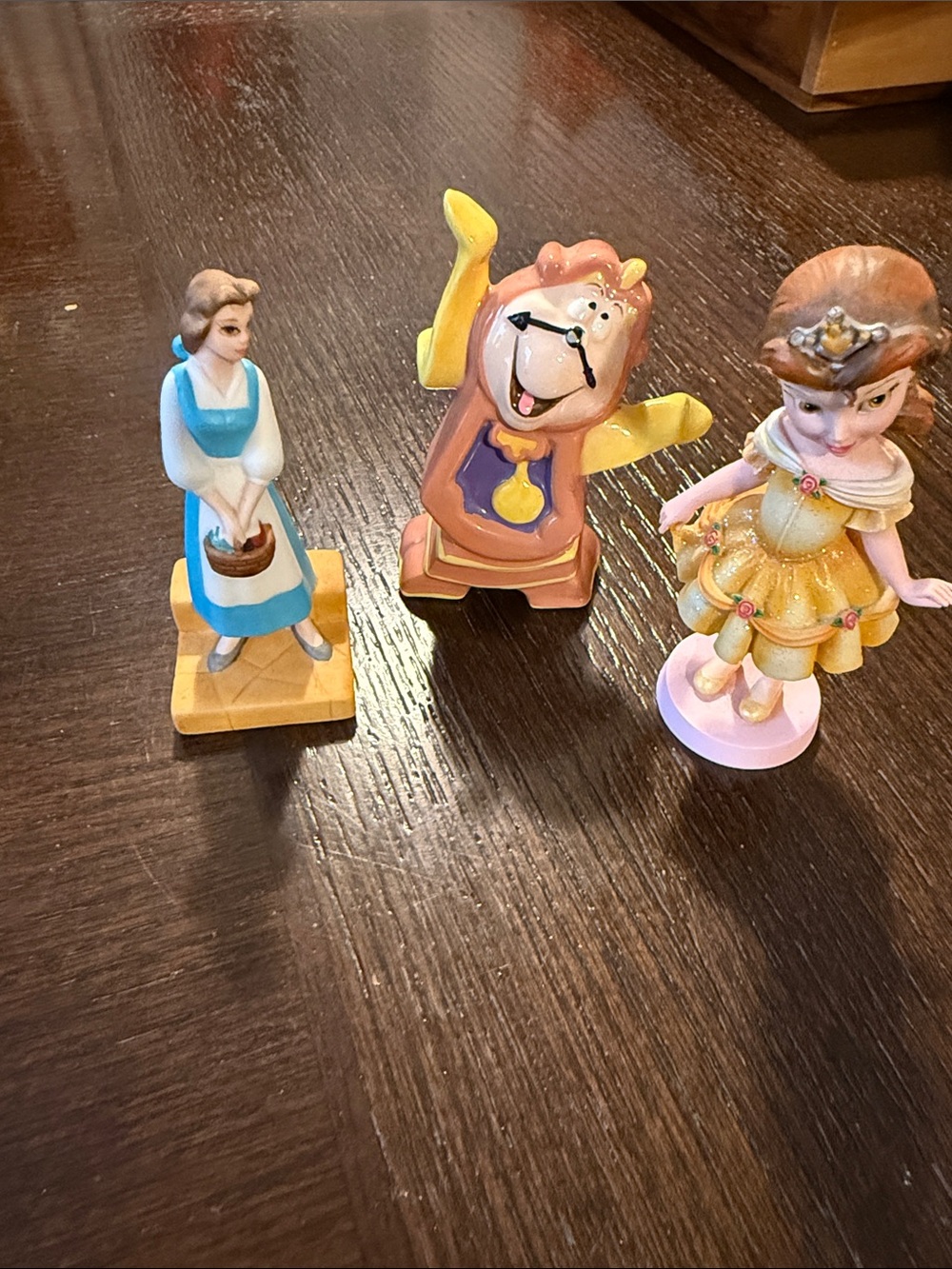 Beauty and the Beast Small Porcelain Figurines